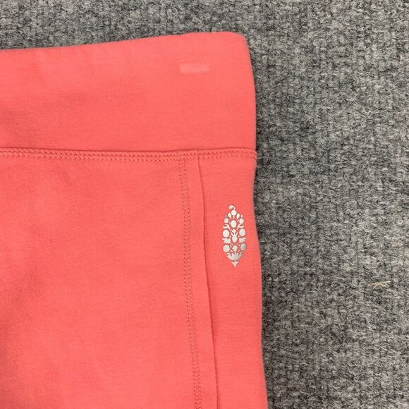 Free People Movement Turnout Leggings Womens S Small Watermelon Cross Front Crop - Picture 10 of 14